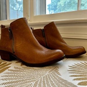 Basel Leather Flat Bootie by Lucky